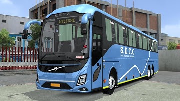 Brand New Setc Volvo 9600 bus mod for bussid #bussidnewmods #newbussidmod #setc#volvo9600 #trending 