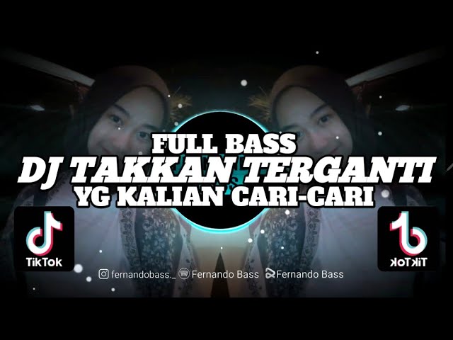 DJ TAKKAN TERGANTI || SLOW FULL BASS🎶REMIX TERBARU 2024 BY FERNANDO BASS class=