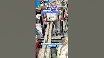 Amazing Machine Assembles Spray Pumps in Seconds