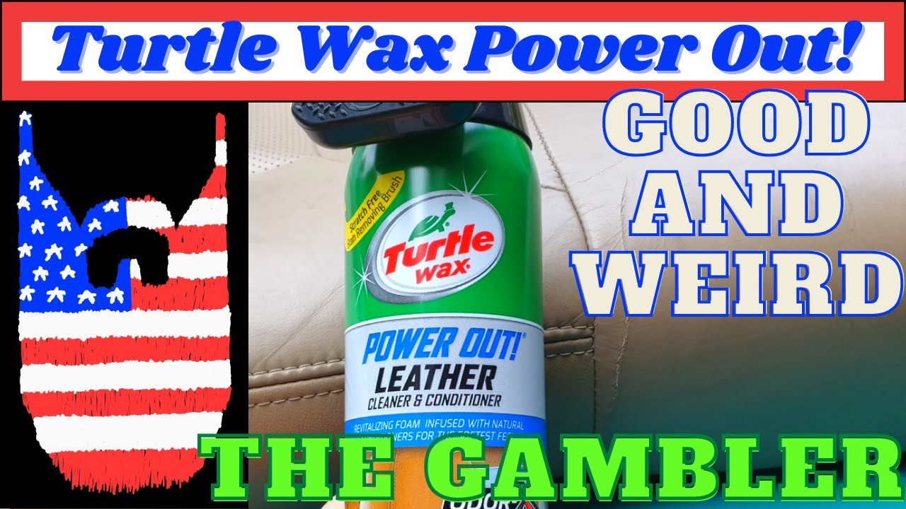 Turtle Wax Power Out! Leather Cleaner and Conditioner YouTube