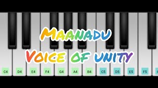 Maanadu - Voice Of Unity | Yuvan Shankar Raja | Piano Notes