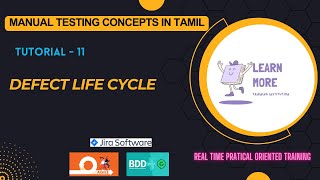 11. Defect Life cycle in Tami | Manual Testing Tutorial in Tamil | LMTI