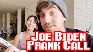 Joe Biden Prank Call #1 (Mental Health Therapist)