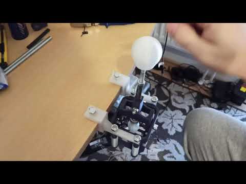 3D Printed H Shifter for Sim Racing Short Test