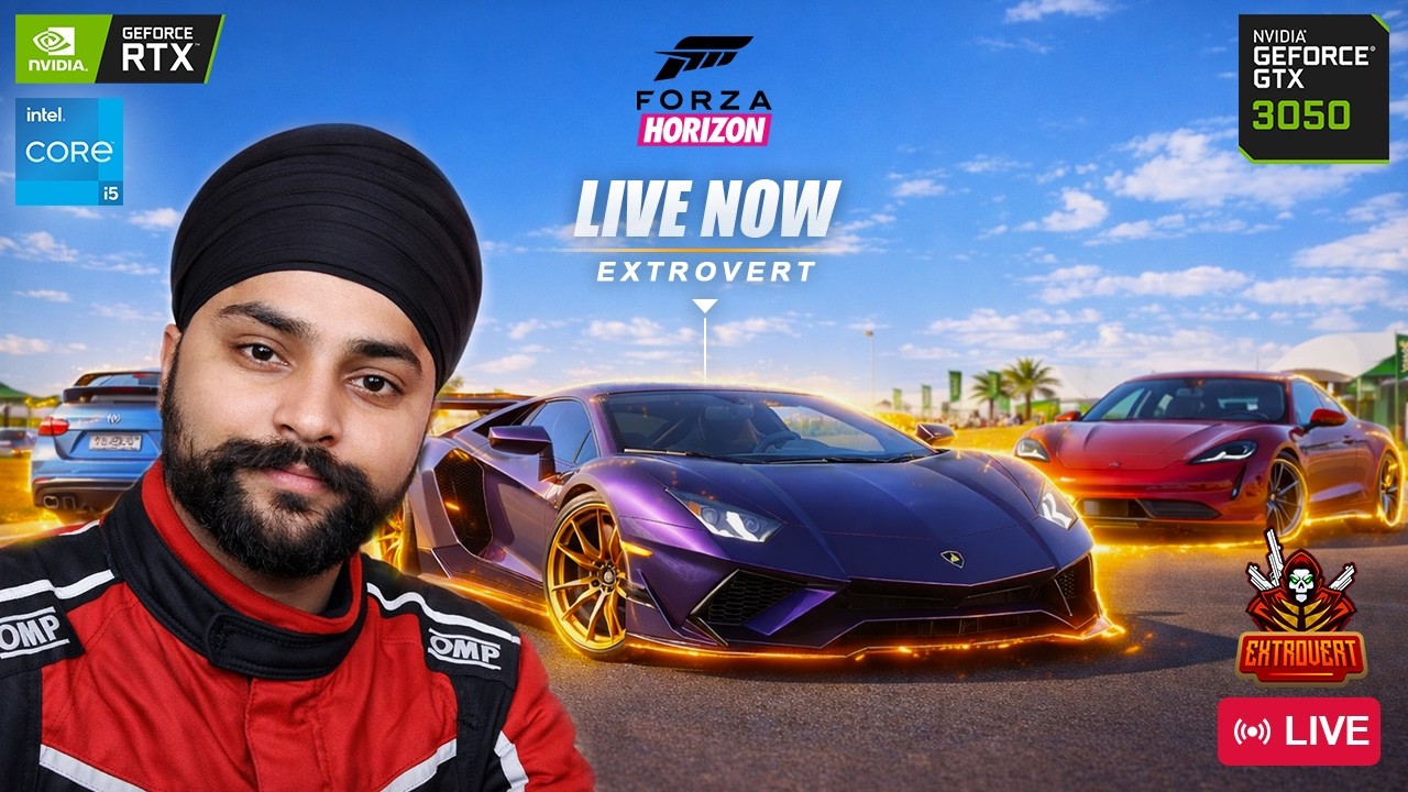 LIVE NOW: Forza Horizon 5 Gameplay | Let’s Drive Everything!