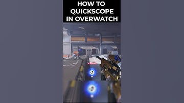 How to Ana quickscoping in Overwatch | #Overwatch #Overwatch2 #Shorts