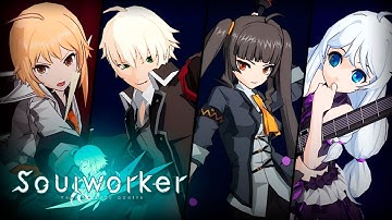 Soul Worker Online (Anime Action MMORPG): Classes and Character Creation (F2P Japan Stress Test/CBT)