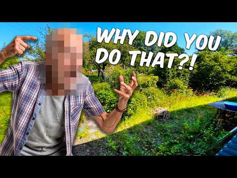 ANGRY NEIGHBOR CONFRONTED US BECAUSE OF THAT... (GARDEN WORK)
