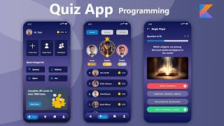Quiz App Android Studio Kotlin Project tutorial - Quiz App Kotlin Programming screenshot 5