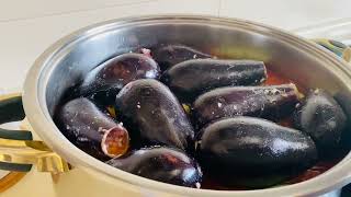 محاشي حلبيه? منوعه مع مسقعة البندوره ورز بشعريه سرفلفلة حشوة المحشي بمكون؟ Stuffed eggplant