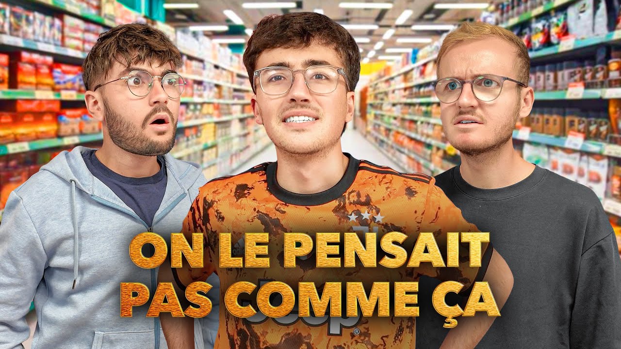 On critique les courses de Gaël mon alternant (on le juge totalement)