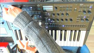 Korg Wavestate - Custom Ambient Pad Sound:  'No-Man'