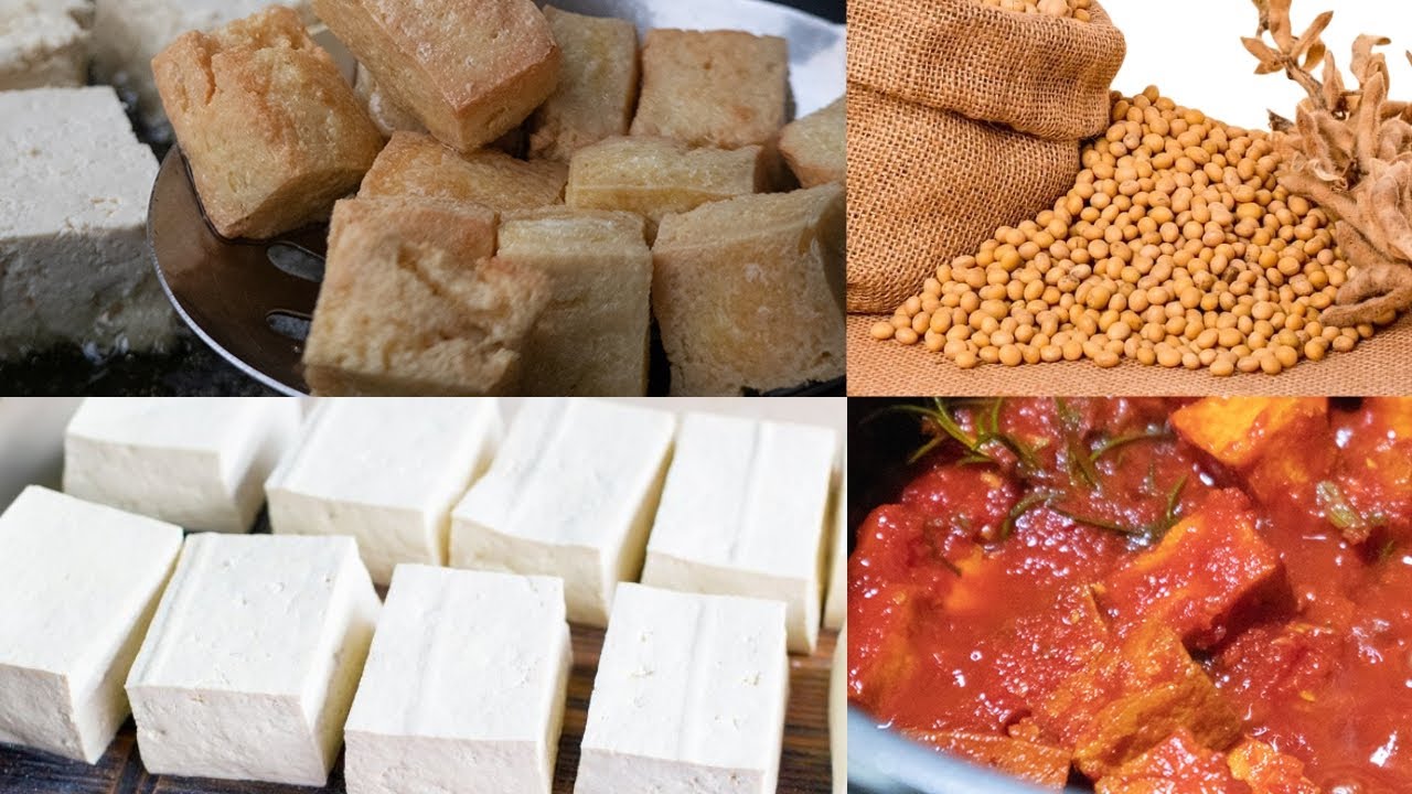 ♦️Tofu:  Uko ikorwa n'uko itekwa ikarusha inyama kuryoha || How to Make and Cook Tofu at Home