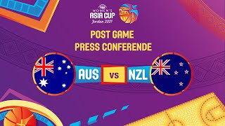 Australia v New Zealand - Press Conference | FIBA Women's Asia Cup 2021