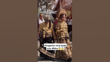 pengantin viral pernikahan beda usia‼️‼️#pengantinviral #pengantin #nikah #wedding #viraltiktok