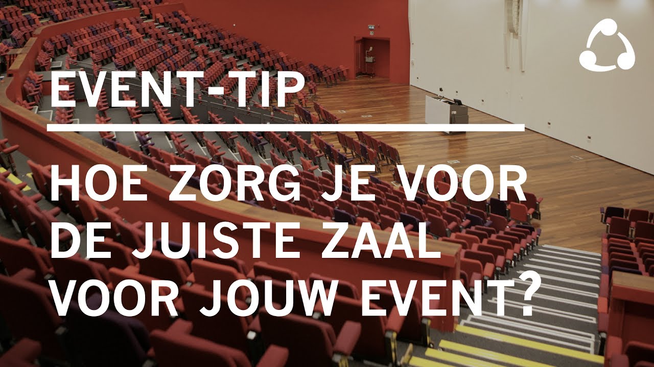 Event-tip | Waar moet een goede zaal aan voldoen? - YouTube