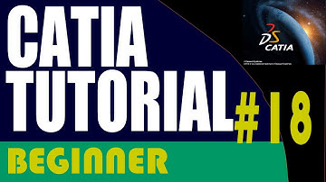 18- CATIA Beginner Tutorial: Sketch Mirror