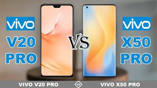 VIVO V20 PRO vs VIVO X50 PRO || Full Specs Comparison