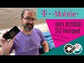 T-Mobile Inseego Mifi M2000 5G Hotspot, Ultra Capacity 5G Map, 100GB Data Plan