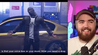 Randolph REACTS To Sparky Kane - Audacity (Bimbo's Diss) (Official NoPixel Music Video)