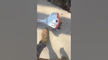How to start your stihl FS 56 RC ￼