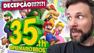 DECEPCIONOU!!! MARIO 35 ANOS e as NOVIDADES ANUNCIADAS pela NINTENDO