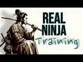 Real ninja training