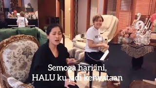 Maia Estianty Ciptakan Lagu Halu Untuk Tata Janeeta