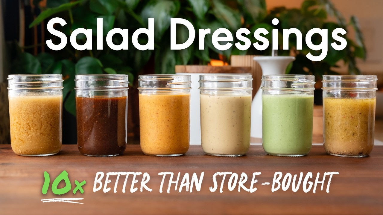 Store-Bought Salad Dressing is Trash. Make These Instead. Store-Bought Salad Dressing is Trash. Make These Instead.