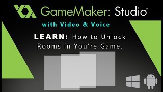 Game Maker Studio: How to Unlock Rooms in You're Game.