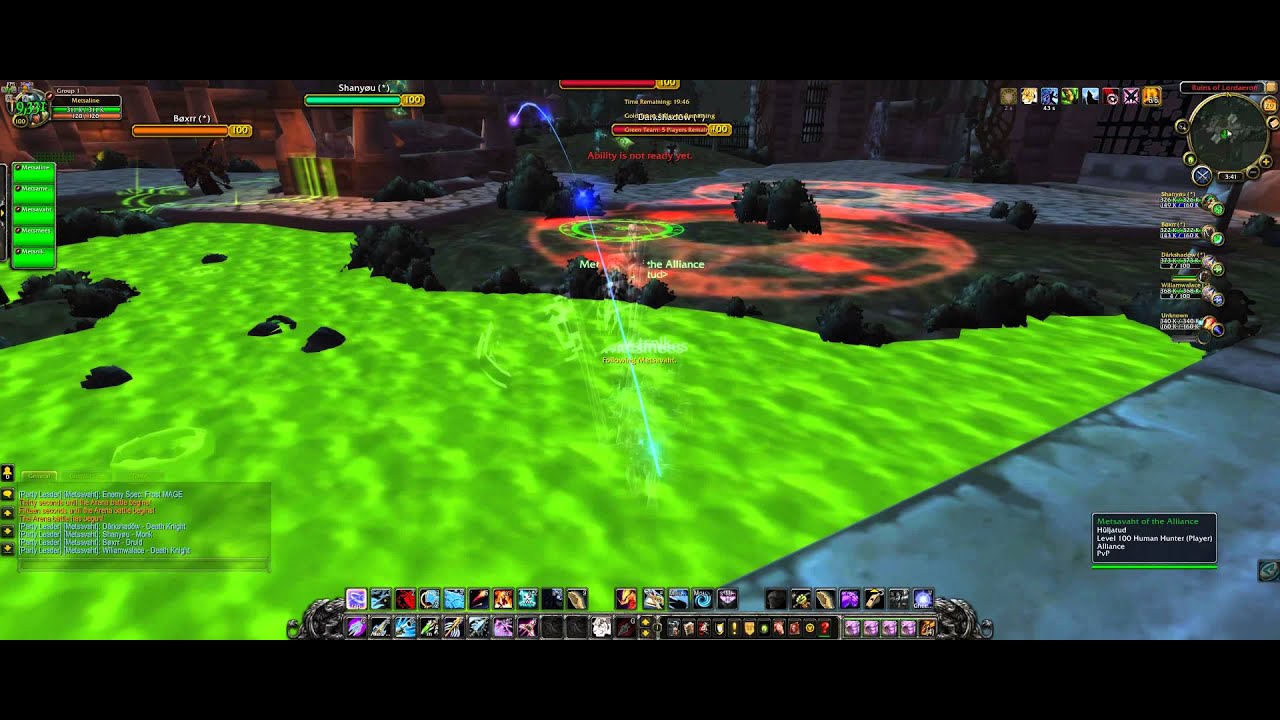 WoW WoD 6.1.2 MM Hunter Multibox 5v5 Arena vol 1