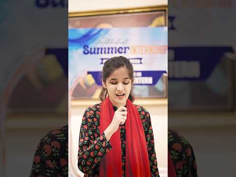 Blind, But Never Limited | Zainab’s Inspiring Journey | Alkhidmat Summer Internship 2026