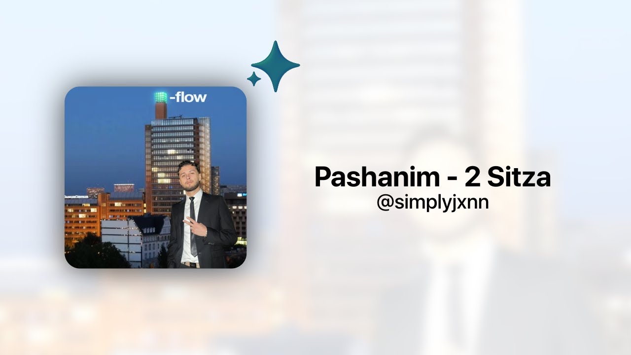 Pashanim - 2 Sitza Lyricvideo (Animation)