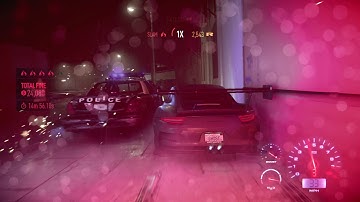 NFS 2015 Cop chase  with 1000hp GT3 RS(map disabled)