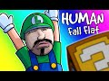 Human Fall Flat Funny Moments - What's Wrong With Luigi's ...