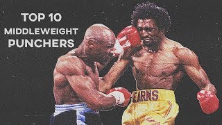Top Ten Hardest Middleweight Hitters of All Time