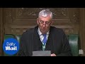 Commons Speaker Lindsay Hoyle savages Boris Johnson over 'freedom day' delay announcement