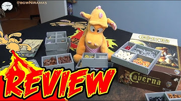 Folded Space insert Review: Caverna +Expansion