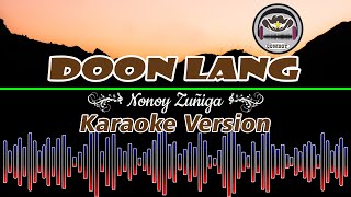 Doon Lang (Nonoy Zuñiga) Karaoke