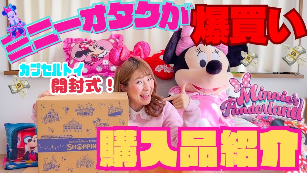 【購入品紹介】ミニーのグッズを爆買いしてしまいました。〈ディズニーパルパルーザ〉