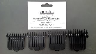 andis t outliner trimmer guards