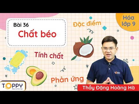 Video Hóa 9 | Bài 36 | Chất béo | Học tốt Hóa cùng TOPPY - YouTube