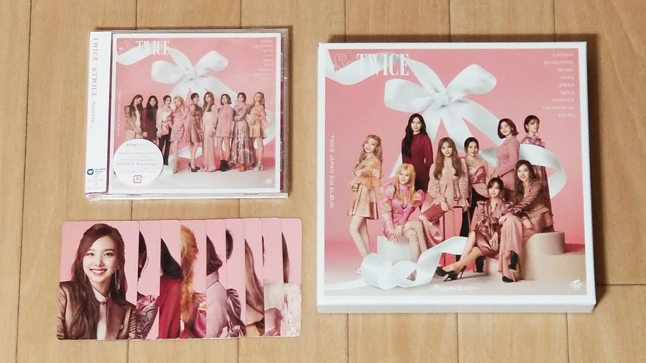 トゥワイス Twice 2nd Full Album Twice Repackage Unboxing Youtube