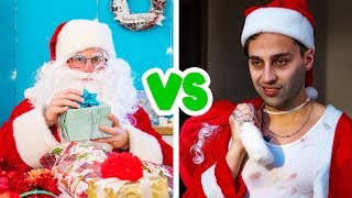 Good Santa vs Bad Santa