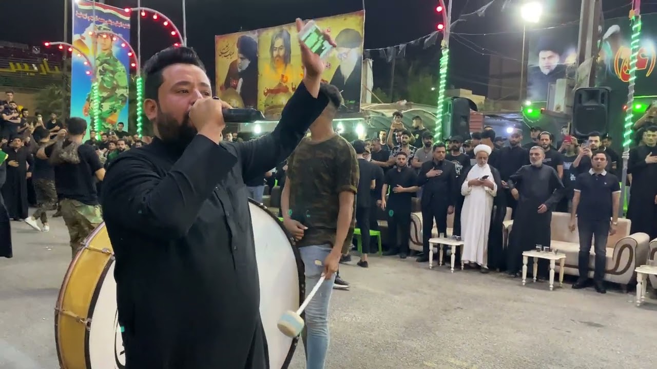 اقوة استعراض في البصرة واقوة مموكب في البصرة موكب خدمة الحسين ع  شاهد