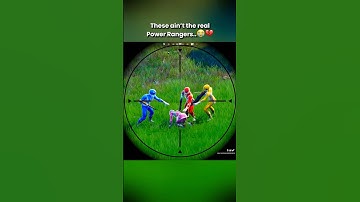 TRAILER VS IN GAME POWER RANGERS