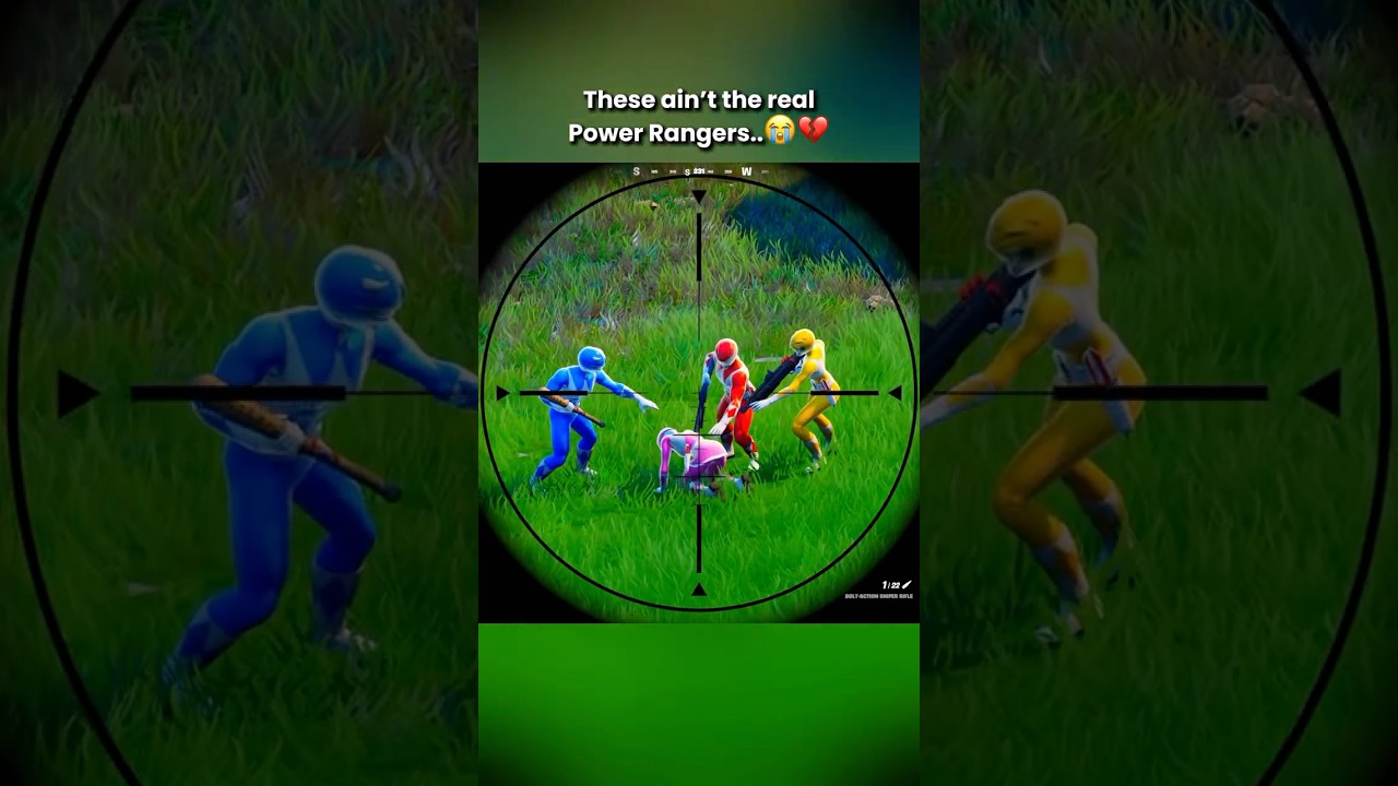 TRAILER VS IN GAME POWER RANGERS