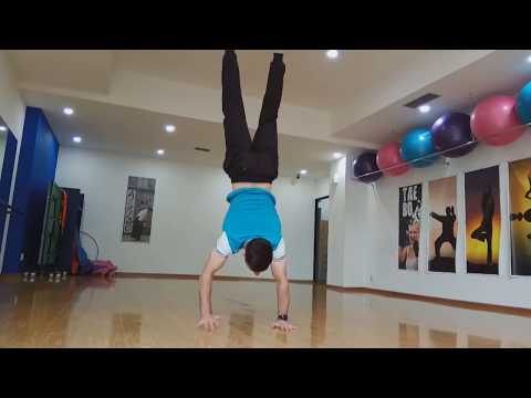 როგორ ვისწავლოთ მარტივად ხელებზე დგომი ?  Handstand tutorial