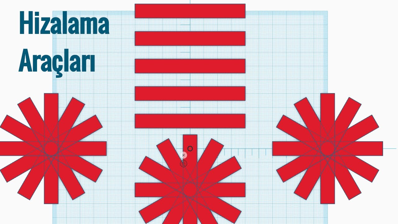 Tinkercad dersleri nesne hizalama ara lar youtube