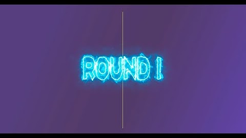 Animation PONG AFTER EFFECTS